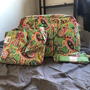 Vera Bradley weekender duffle bag tutti frutti